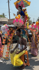Religious procession with pierced devotees draws crowds in Ambernath