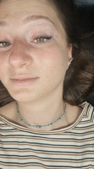 Woman photographed in casual portrait session in Ramat Gan