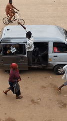 Morning street life captured in Bukuru, Nigeria commercial district