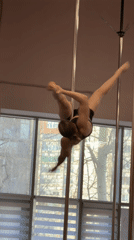 Pole fitness classes and family moments captured in Perm