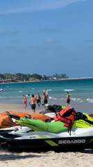Beach activities captured at Koh Samui tourist areas