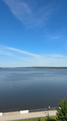 Morning scenes captured at Votkinsk Reservoir, Russia