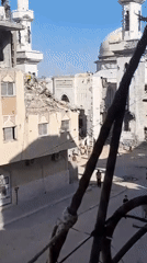 Daily life continues in al-Qarara amid widespread destruction