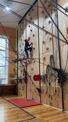 Child climbs, woman receives medical care in Chaikovsky