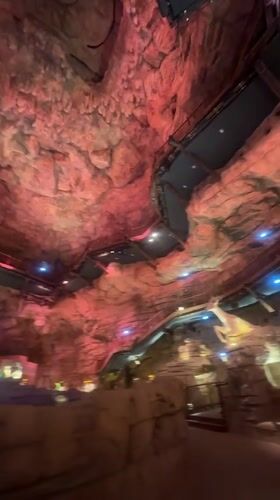 Artificial rock formations documented at Qiddiya City entertainment complex