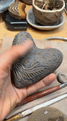 Clay art and monkeys observed on Koh Phangan