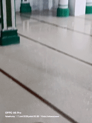 Heavy rainfall causes flooding in Lhokseumawe, Indonesia