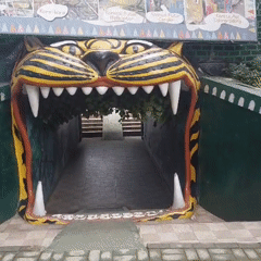 Zoo day in Pematang Siantar with animals and local treats