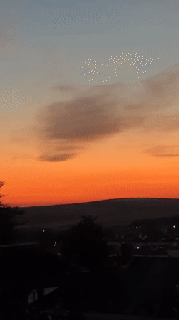 Brighton sunset from a glass conservatory and rooftop balcony