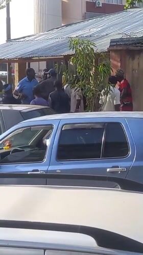 Street gatherings and commercial vehicle activity in northern Nigeria