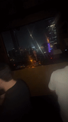 DJ performs at rooftop club in Mexico City