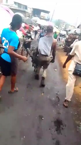 Routine auto repair work captured at Onitsha workshops
