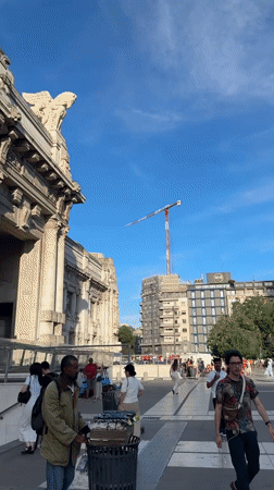 Milan afternoon: piazzas, dining, transit, and street scenes