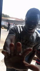 Morning street activity recorded in Jos residential area