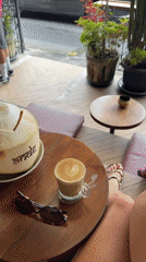 Early morning cafe visit captured in Kuta Selatan