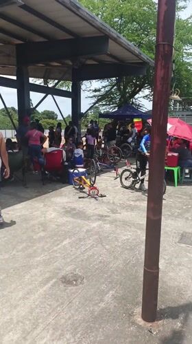 BMX racing event draws crowds in Tinaquillo, Venezuela