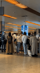 Busy morning crowds observed at Sabiha Gökçen Airport