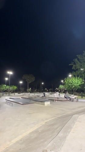 Evening skate park activity draws crowds in Ramat Gan