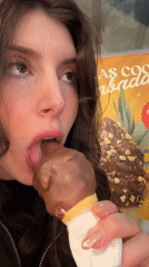 Late-night chocolate-dipped ice cream run at a Montreal mall