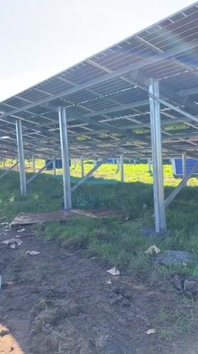 Solar panel installation documented in Grange Ville, Ireland