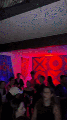 Early morning party documented in São Paulo nightlife venue