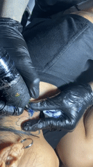 Tattoo session documented in Kuta, Indonesia