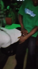 Evening dance gathering captured at nightclub in Narayi, Nigeria