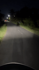 Vehicle journey recorded on road in Selemadeg Timur, Indonesia