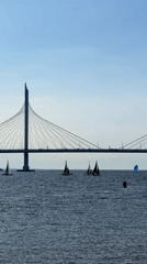 Spring afternoon scenes captured across Saint Petersburg waterfront areas
