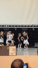 Children's dance recital performed in Chaikovsky, Russia theater