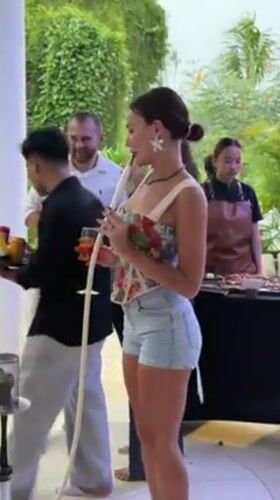Woman documented at multiple Bali locations during social gathering