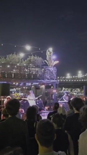 Evening concert and city life captured across Budapest