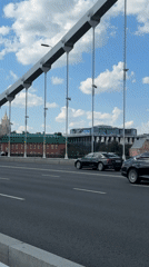 Moscow residents document sunny afternoon scenes across city waterfront