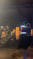Evening venue scenes captured in Ubud District Indonesia