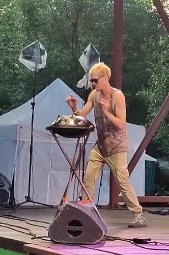 Chekhov's city park hosts a lively summer festival with music and outdoor activities.