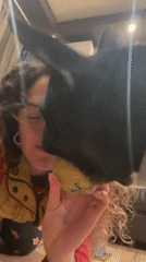 Woman shares gym workout and dog playtime in Burgas