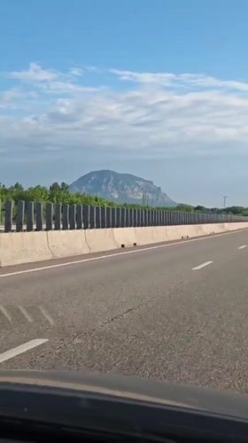 Highway travel documented near Inozemtsevo, Russia