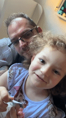 Father, daughter captured in selfie video in Trassem, Germany