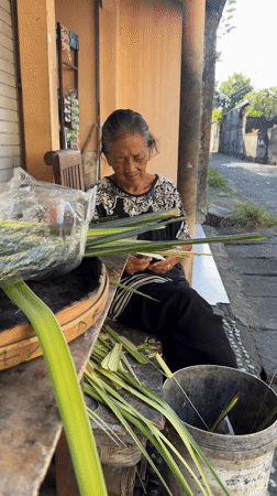 Night encounters captured between locals and visitors in Kuta