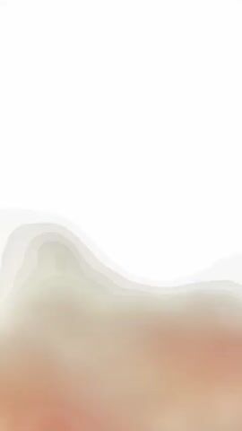The video shows an abstract animation with soft, layered shapes in muted tones of white, beige, and pink. The shapes appear to be organic and fluid, resembling rolling hills or soft waves. The animation is slow and gentle, creating a calming and ethereal atmosphere. There are no discernible people, objects, actions, interactions, or specific environments.