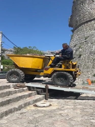 Daily life documented across historic Stari Bar, Montenegro