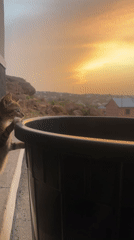Kitten, rocks, sunset house documented in Jos Nigeria