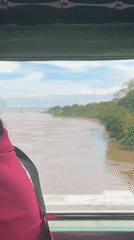 Morning commute captured through Davao City streets and riverside