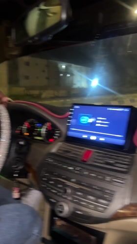 Nighttime car journey documented in Jiru, Nigeria