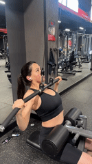 Woman exercises at Yerevan gym during afternoon workout session