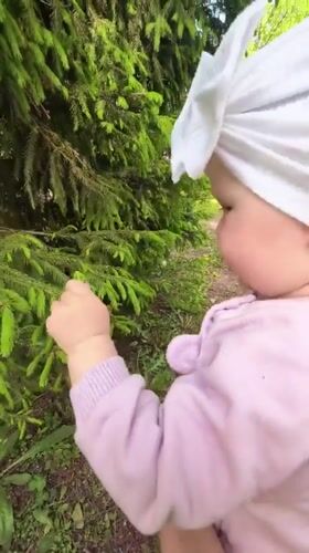 Family enjoys spring playground visit in Sterlitamak, Russia