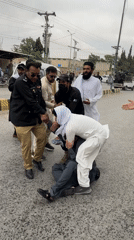 Street rally and scuffle in Quetta draws large crowd