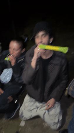 Nighttime party gathering observed in Auvers-Saint-Georges, France