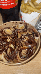 Fast food meal documented in Plovdiv, Bulgaria