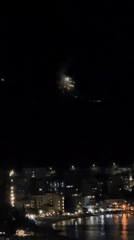 Fireworks celebration lights up Boreti, Montenegro coastline